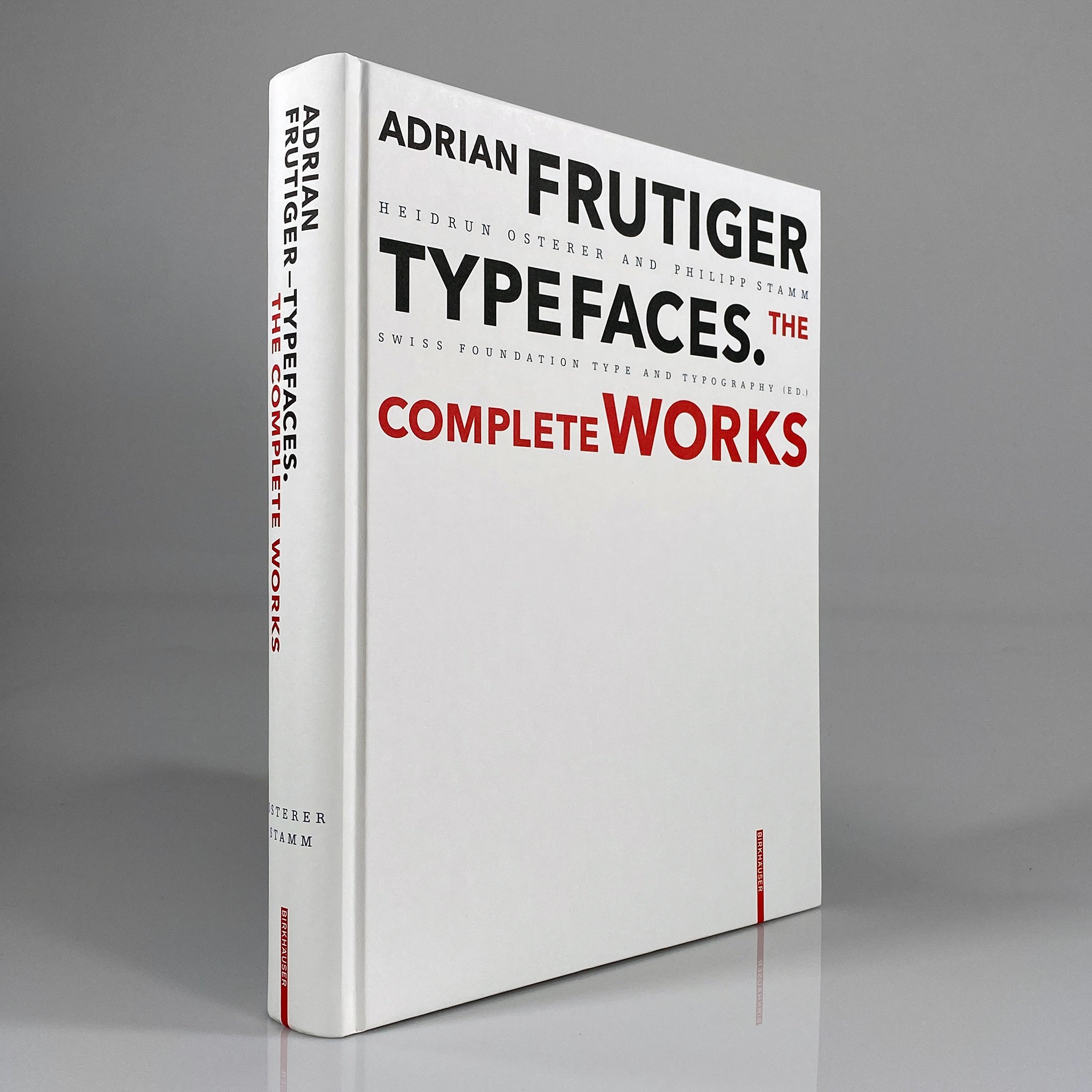 Adrian Frutiger – Typefaces: Complete Works – Draw Down