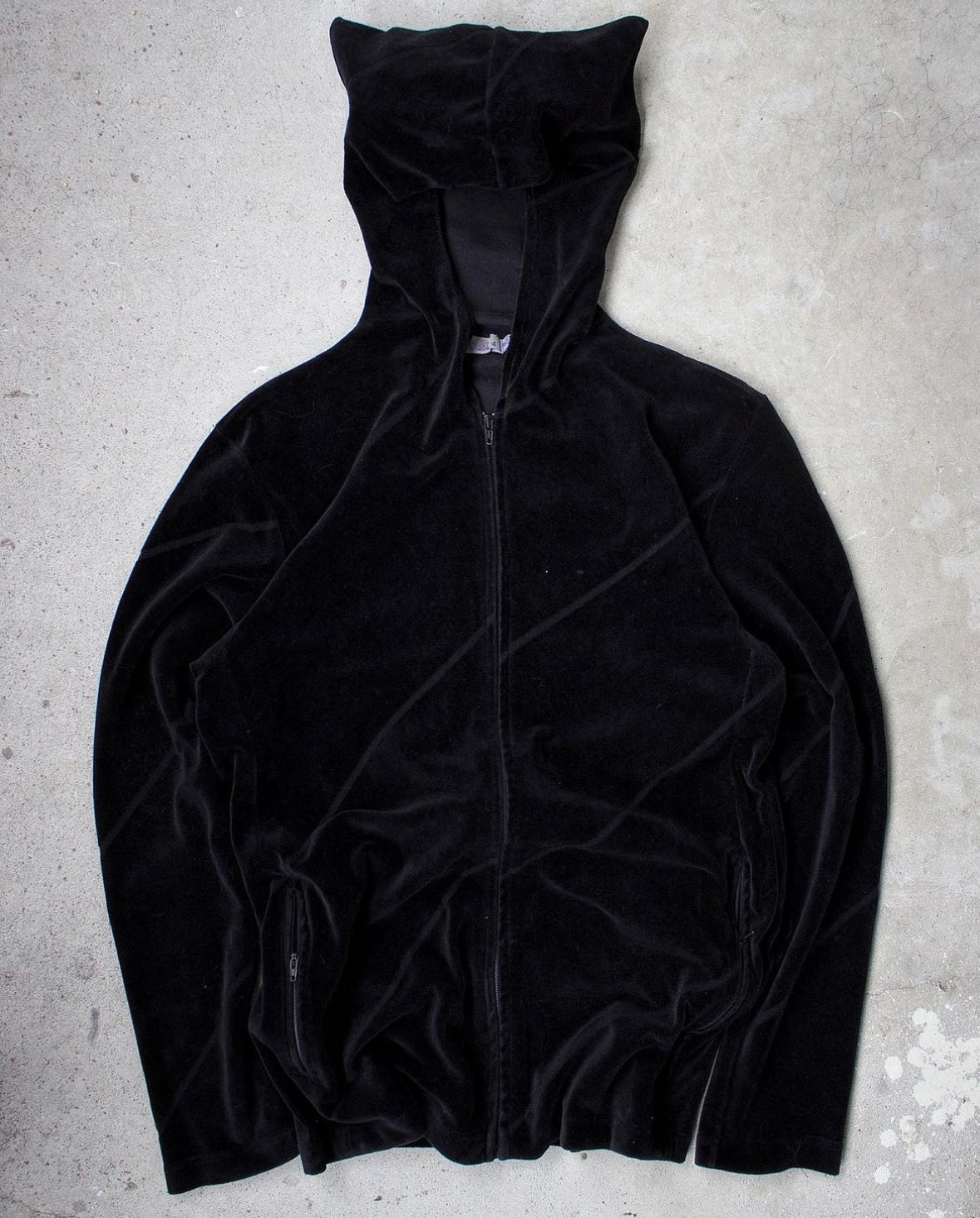 Lad Musician SS99 'New Wave' Peeking Hood Velour Jacket – DRIEW