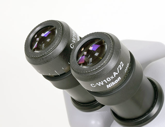 ニコンズーム式実体顕微鏡【SMZ645】倍率：8x ～ 50x