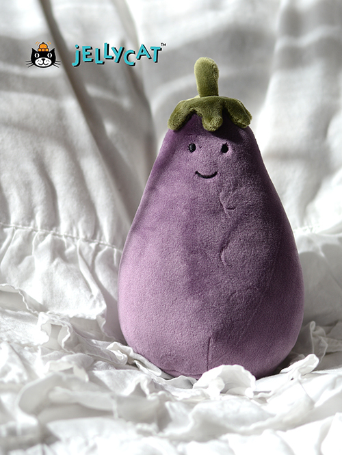 Jellycat Vivacious Vegetable Aubergine ジェリーキャット 野菜 なす