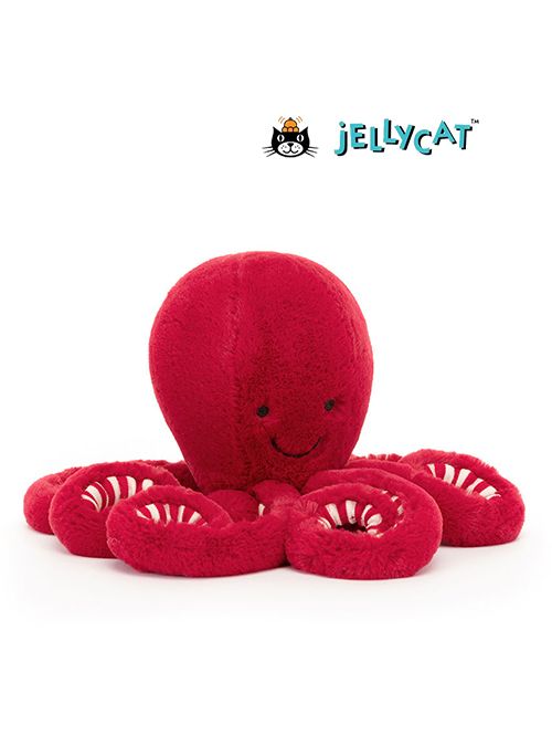 Jellycat ジェリーキャット Cranberry Octopus Large (23㎝) たこ