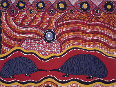 秋のアボリジナル・アート展 : EARTH TUBE ーEcho & Vibes from