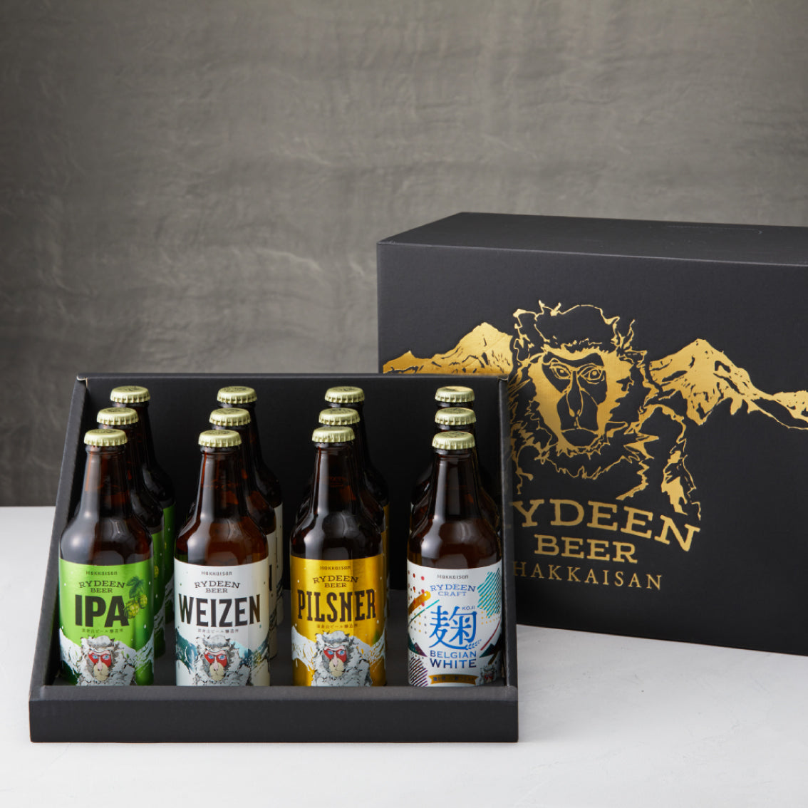 ライディーンビール12本セット【化粧箱付】｜八海山オンラインストア