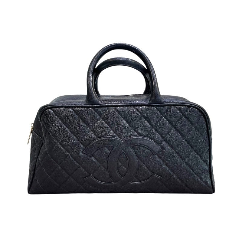 シャネル CHANEL ココマークミニボストン A20997 8番台 ブラック