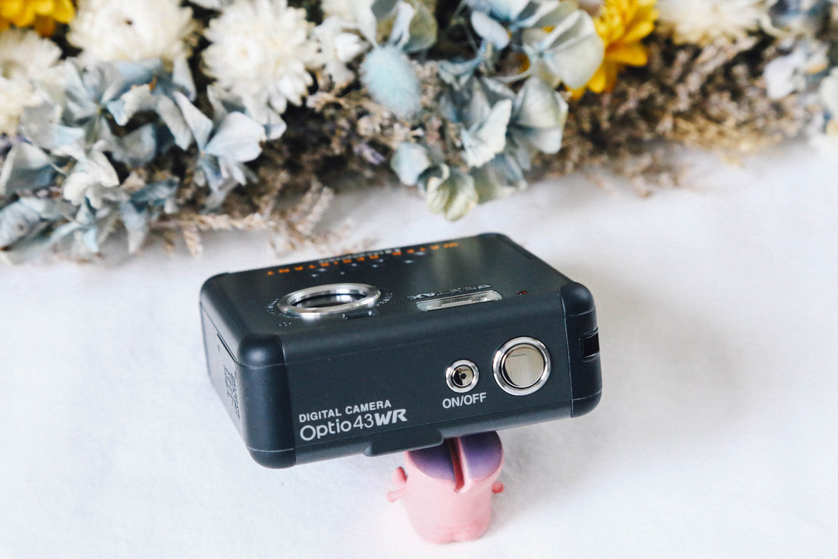 PENTAX Optio 43WR 🌊 ほぼ水中カメラ🐠 CCDセンサー搭載 オールド