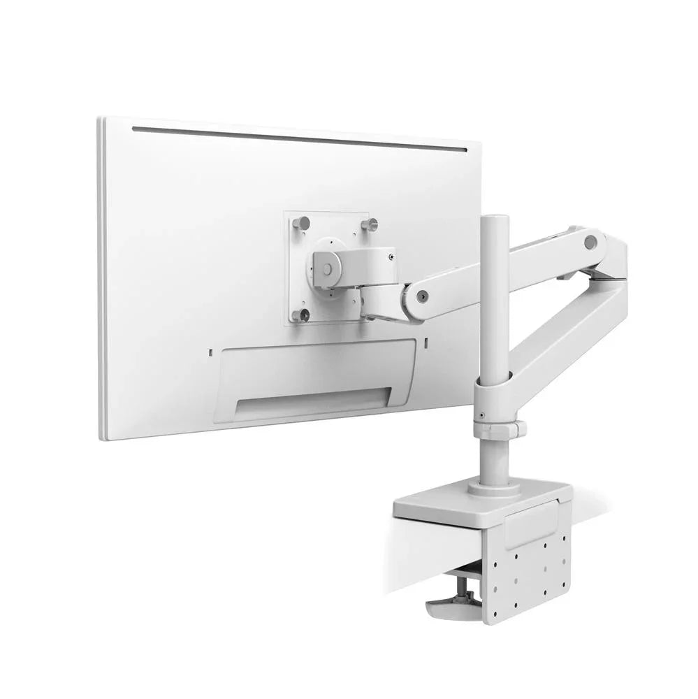 Ergotron LX Desk Monitor Arm, Tall Pole (white) - 13