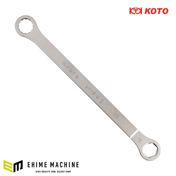 KOTO 6角x12角 極薄めがねレンチ LW-2121S サイズ21mm