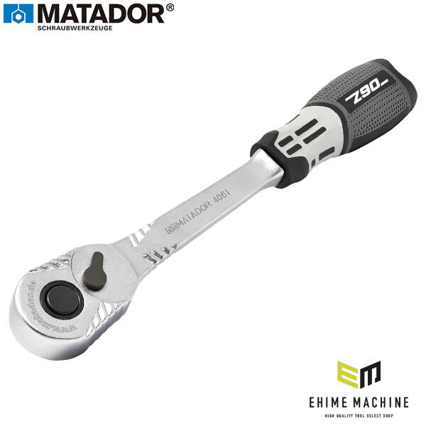 日本正規品 マタドール (1/2SQ)Z90ストラップ穴付ラチェットハンドル