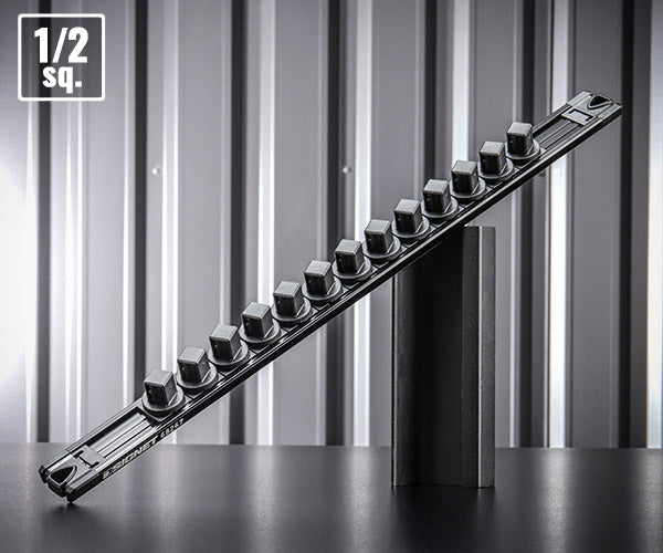 シグネット スピンロックソケットレール 1/2SQ 13PC ブラック (68267