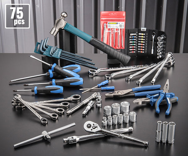 SIGNET 3/8SQ スタンダードツールセット 工具のみ 自動車・バイク整備