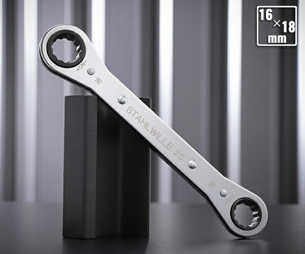 日本正規品 スタビレー 板ラチェットメガネ (25-16X18)(4018754022175