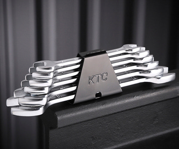 KTC スパナレンチセット 6本組 ホルダー付 ts206【エヒメマシン】