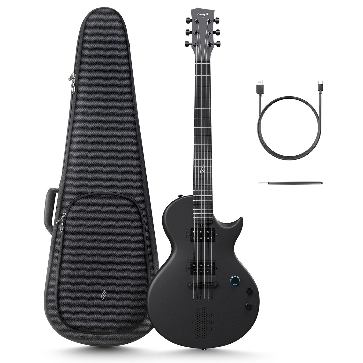 Nova Go Sonic : Carbon Fiber Smart Electric Guitar