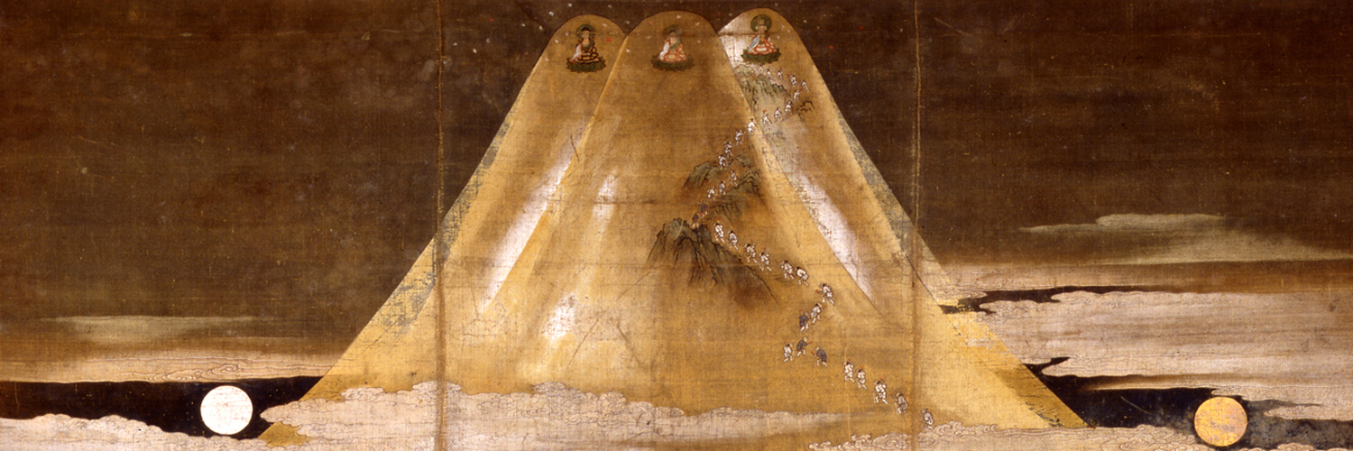 富士山本宮浅間大社:宝物 絹本著色富士曼荼羅図 保存修理