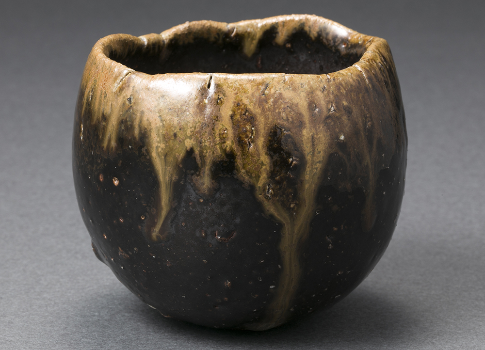 R68 水指 『萩焼』『中村龍和造』 共箱 茶道具 【公式通販】