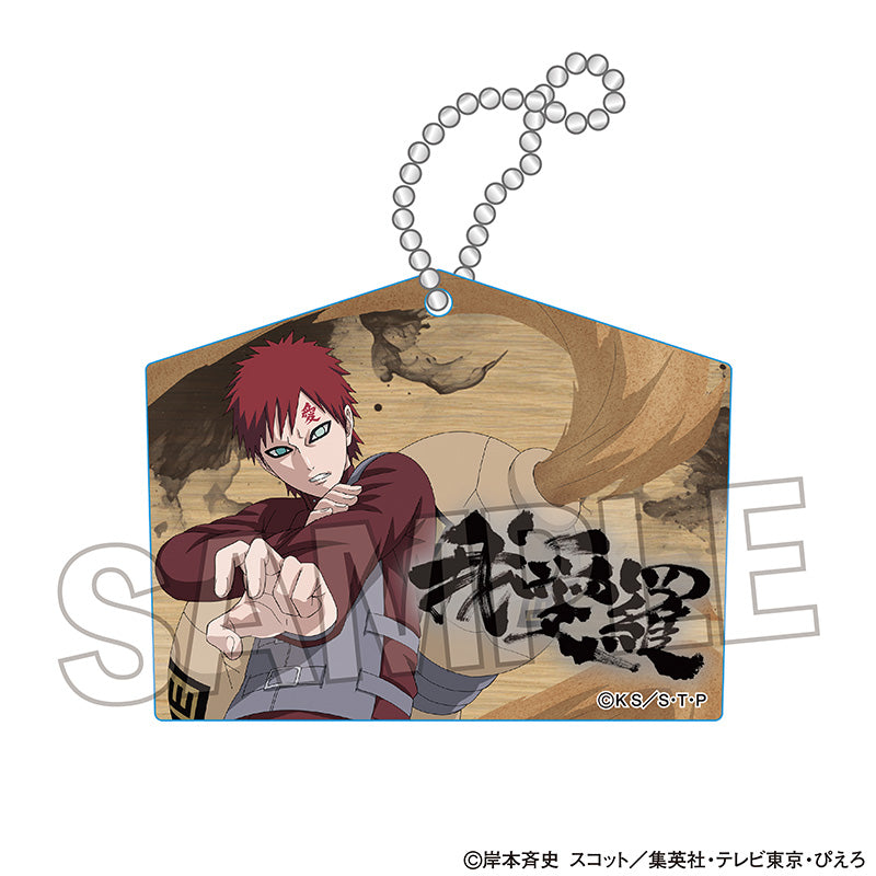 NARUTO 疾風伝 我愛羅 スコット グッズ ストラップ マスコット ナルト