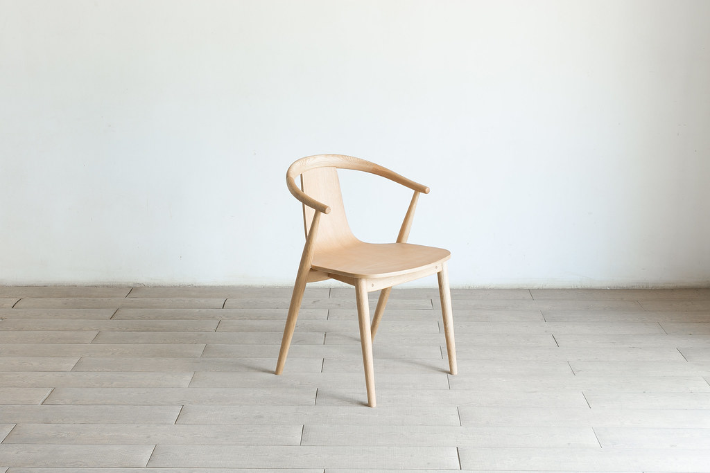 nyubel ダイニング・チェア | MK01 チェア/ロング・アーム＆板座