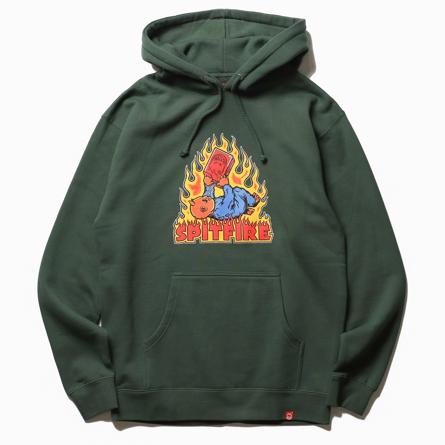 SPITFIRE / DEMONSEED PULLOVER HOODIE (ALPINE GREEN) – Feelin'
