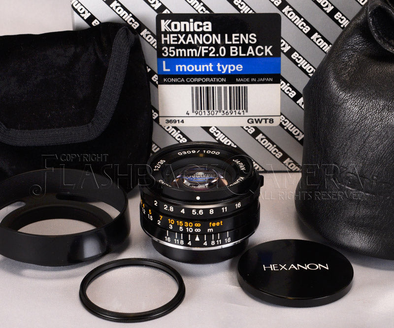 UC Hexanon 35mm f2 (L) Black – FLASHBACK CAMERA