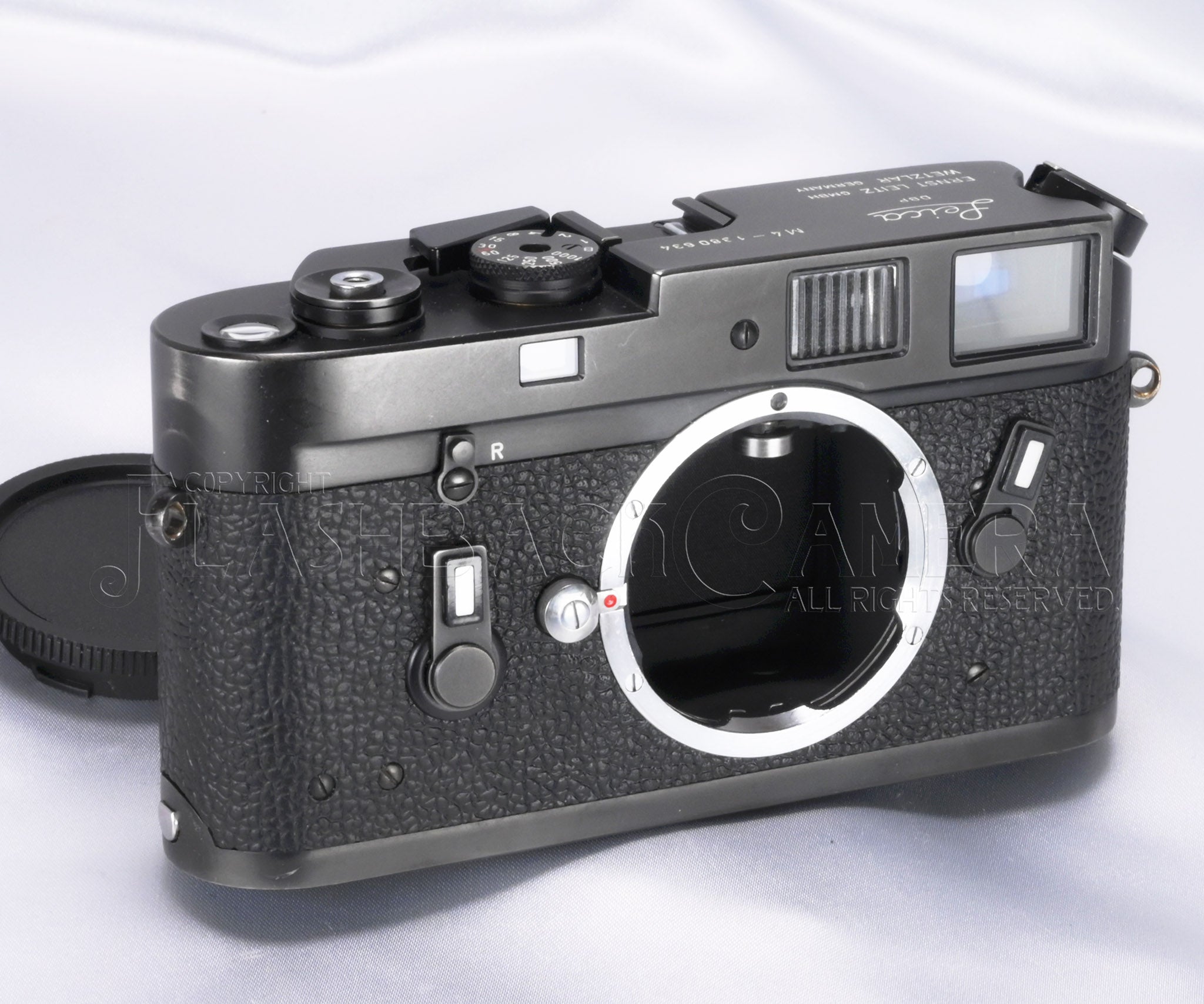 Leica M4 Black Chrome – FLASHBACK CAMERA
