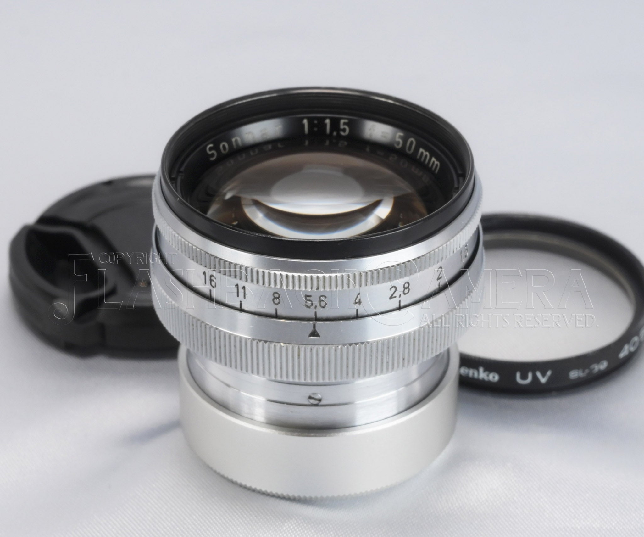 Sonnar 50mm f1.5 (Contax) – FLASHBACK CAMERA