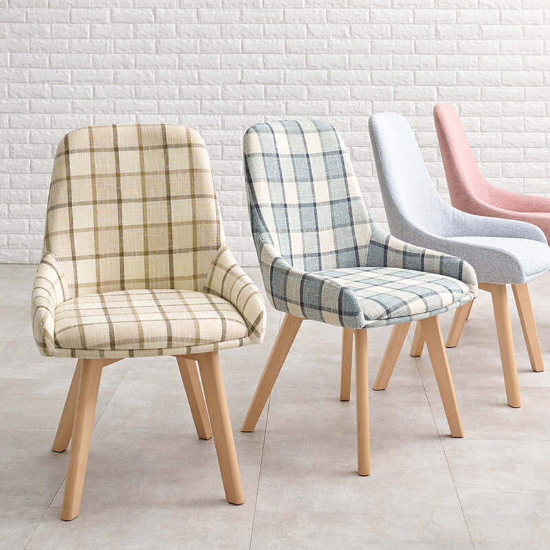 ダイニングチェア 2脚セット おしゃれ チェック - flatoo（フラトゥー