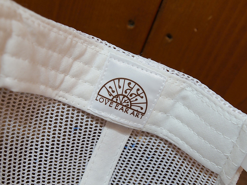 LOVE EAR ART 'MESH CAP'ペイント 加工 メッシュ キャップ ラブイヤー