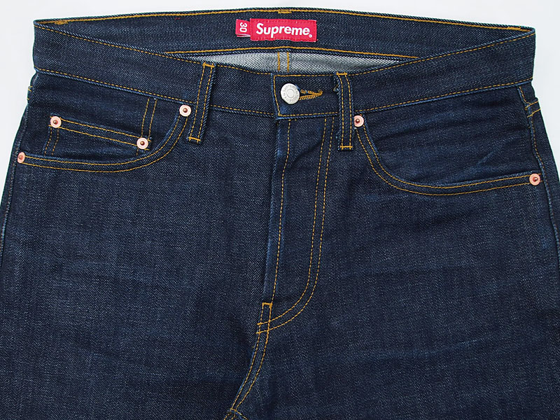 Supreme 'Rigid Slim Jean'リジット スリムジーン デニムパンツ