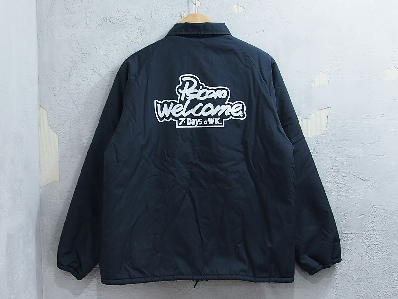 Psicom 'Coach Jacket / SUPPLY'ボア コーチジャケット BOA ネイビー