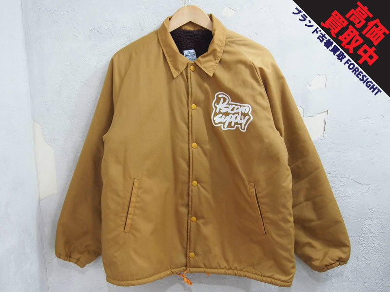 Psicom 'Coach Jacket / SUPPLY'ボア コーチジャケット BOA マスタード