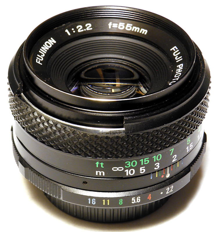 Fuji Fujinon 55mm f2.2 Lens Radioactive