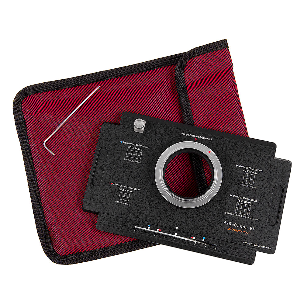 Canon EOS D/SLR to Large Format 4x5 View Cameras – Fotodiox, Inc. USA