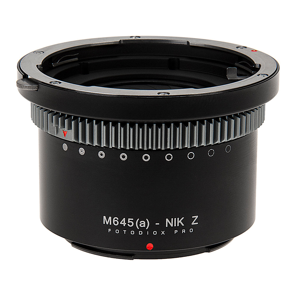 Mamiya 645 (M645) Mount Lenses to Nikon Z-Mount Mirrorless Camera