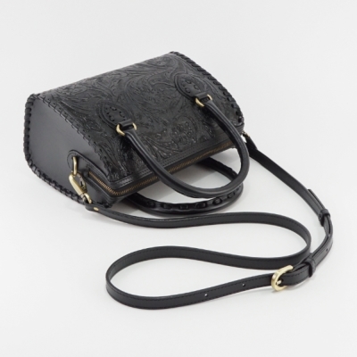 Mini Boston Bag ミニボストンバッグ 全3色バッグカービングトライブス