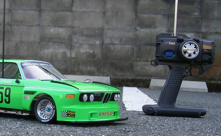 BMW3.5CSL走行: クルマのモケイ