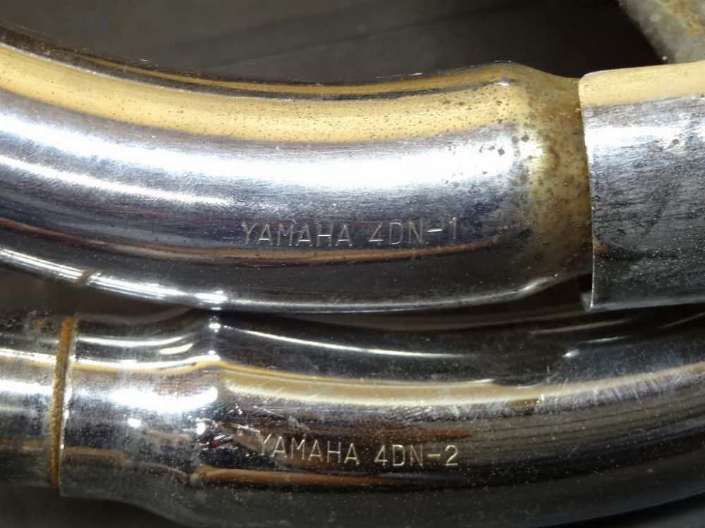 150803】SRV250(4DN)◎純正エキパイ マフラー フランジ 難有 – 中古