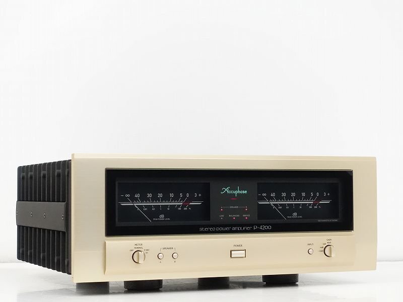 Accuphase P-4200 パワーアンプ ※元箱有り Accuphase P-4200 パワー