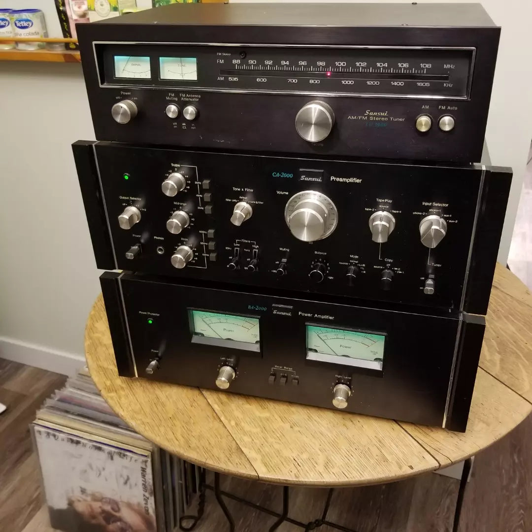 Sansui CA2000/ BA2000/ TU3900 – Audio Matters