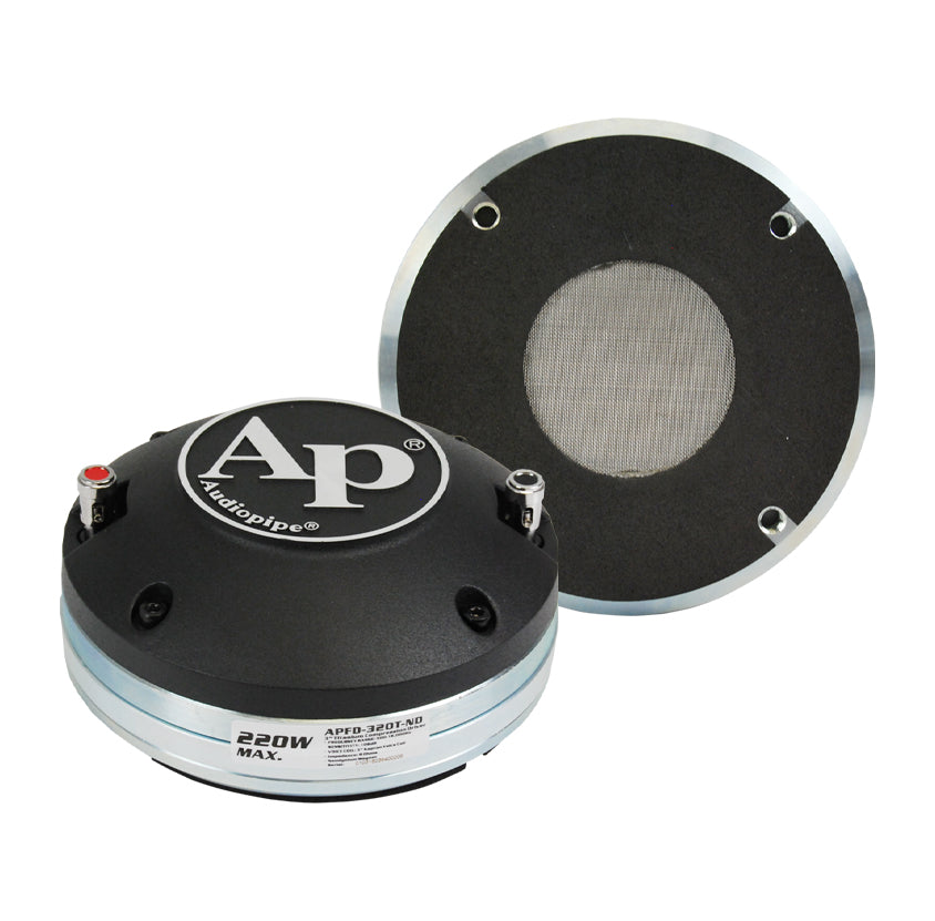 220 Watts Titanium Compression Driver (APFD-320T-ND) – Audiopipe