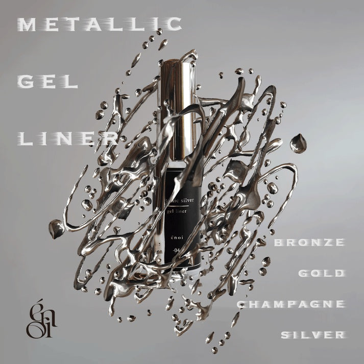 énoi metallic gel liner - (4 colour types)