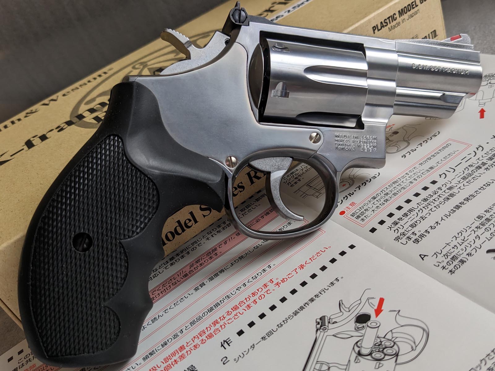 タナカ S&W M66 コンバットマグナム 2.5インチ | 万丈 一致