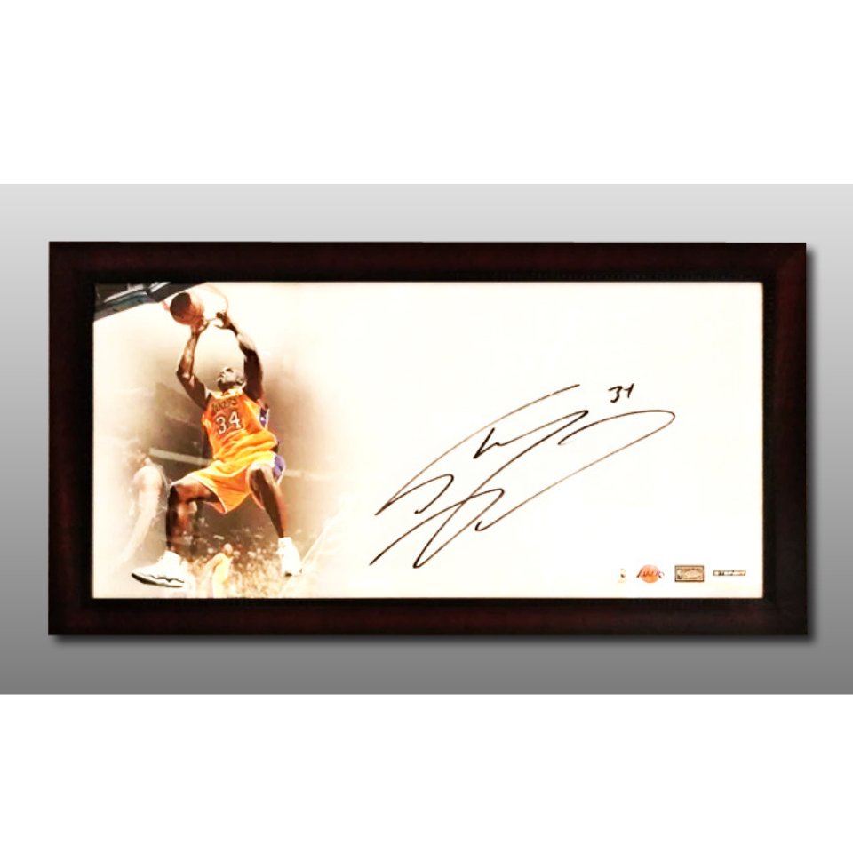 店頭販売中=シャキール・オニール 【直筆サイン入り】グラフィック