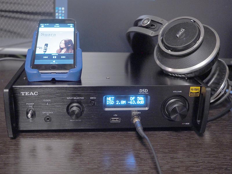 レビュー】ネットワーク再生とヘッドフォンを小型機でも一段上の音に