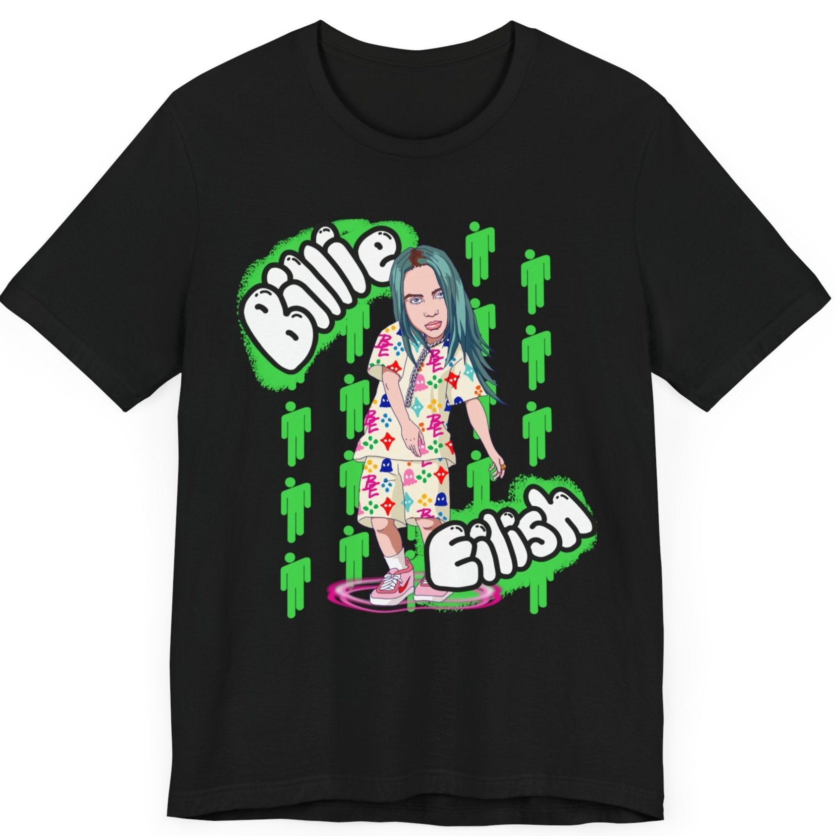 Billie Eilish T-Shirt | Concert Tour Merch | Gift for Fans – Abe