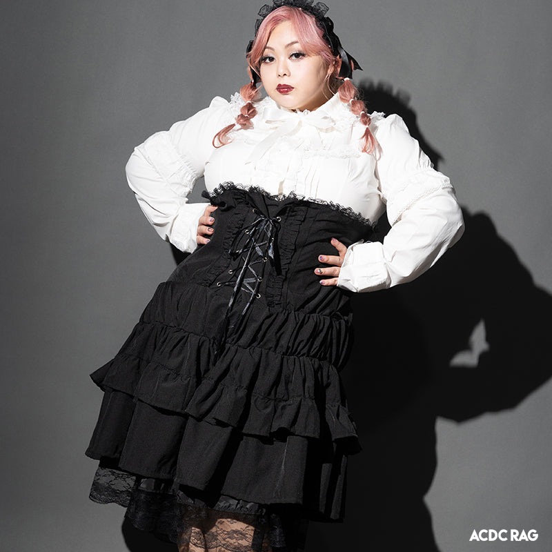 プラスサイズ]スピンドルBワンピース – ACDC RAG