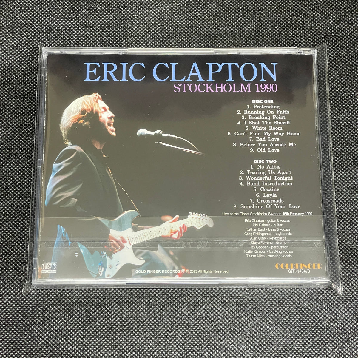 ERIC CLAPTON - STOCKHOLM 1990 (2CDR) – Acme Hot Disc