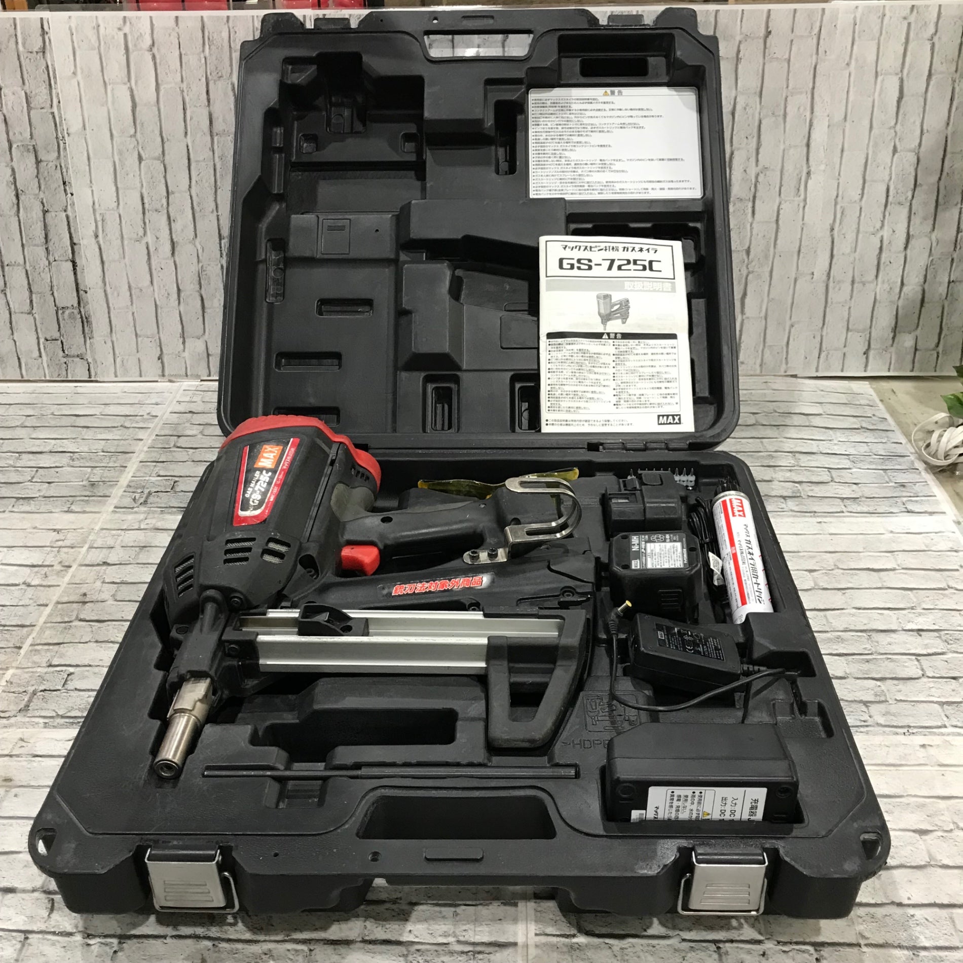 ◇マックス(MAX) コードレスガスネイラ GS-725C【川口店】 – アクト