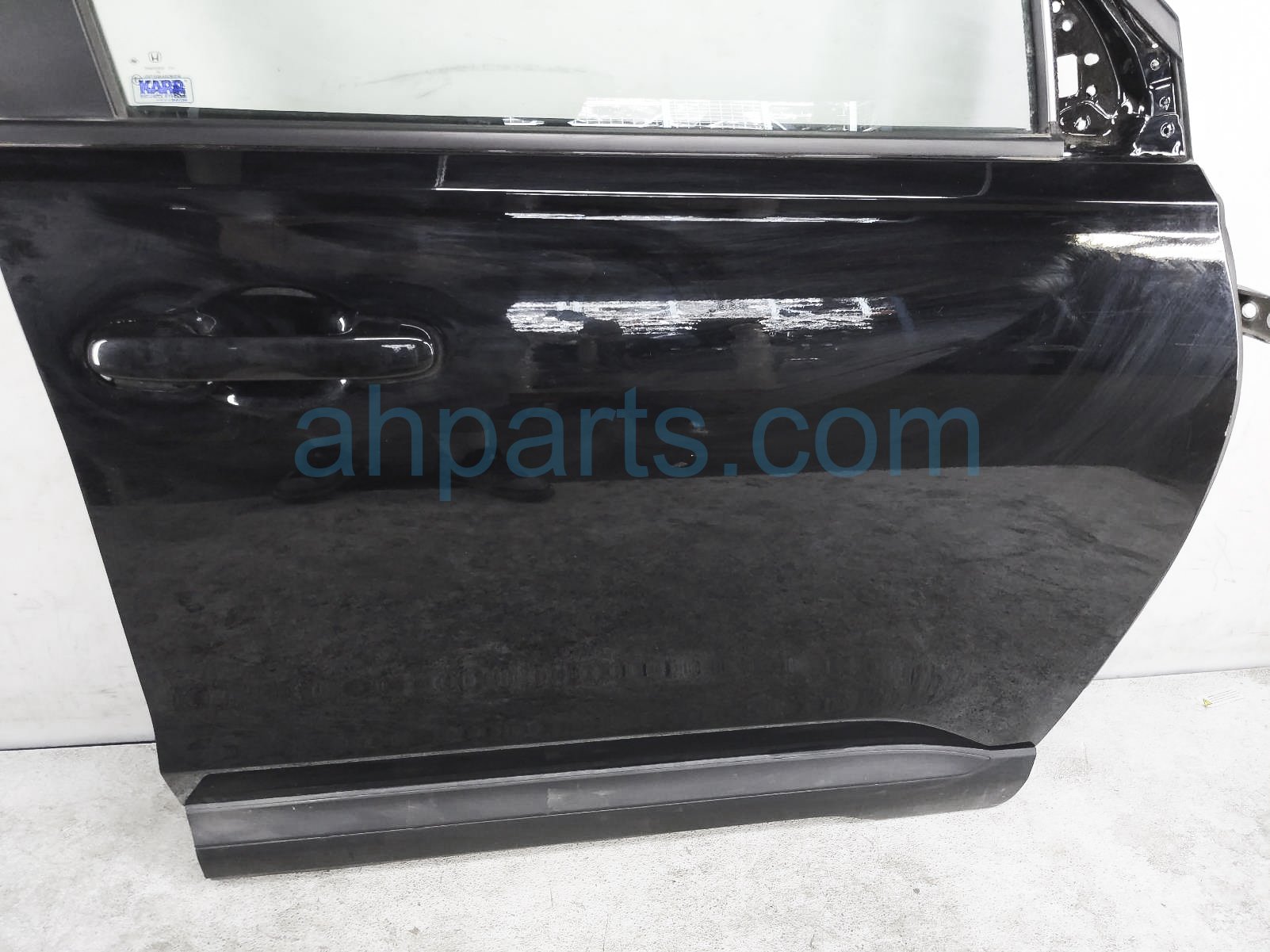 2023 Honda Pilot Front Passenger Door - Black - No Mirror/trim