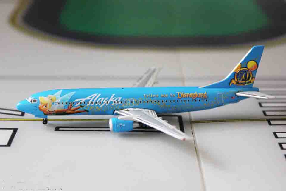 Alaska Airlines 737-400 Disney 50 Livery N791AS Gemini 1:400