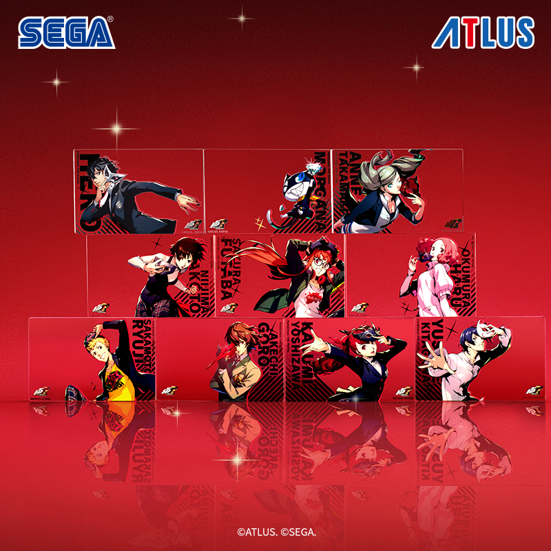 SEGA Store 中国限定 P5R ペルソナ5 ザ・ロイヤル クリアアクリル